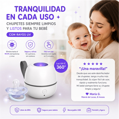 Esterilizador de chupetes